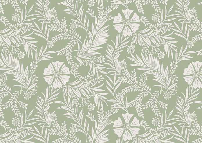 Cadogan, Vintage Green - Roman Blind - Image 7